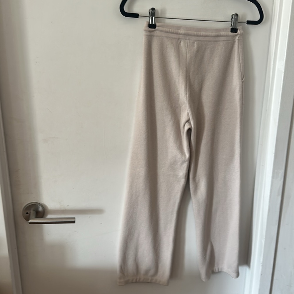 Naadam Cafe Cotton Cashmere Cropped Pant - Picture 4 of 6